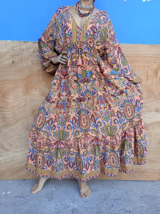 Sukienka boho freesize letnia długa