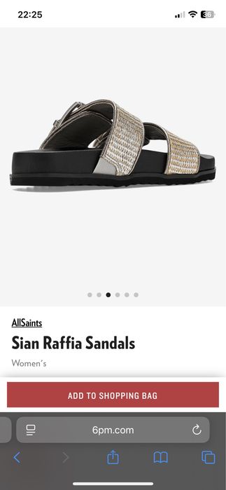 Сандалі AllSaints 9 розмір, йдуть на 38.5 /24.5-25см