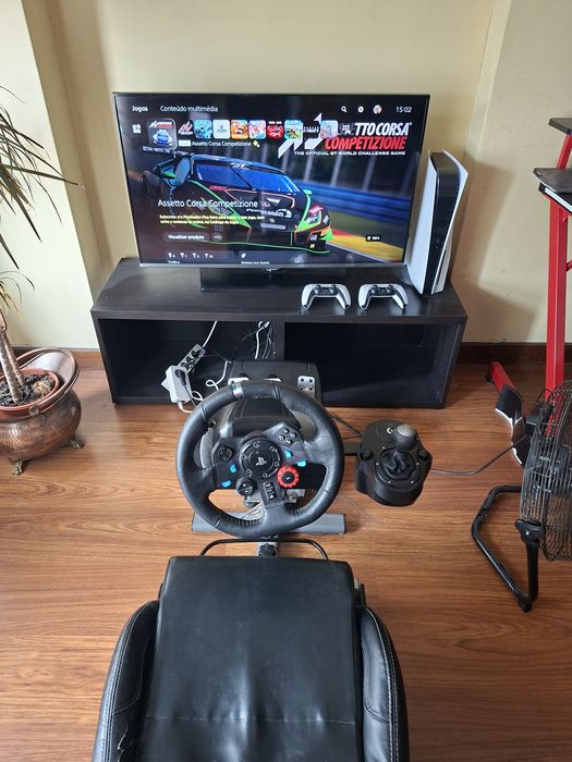 Playstation 5  1tb + logitec G29 + Playseat