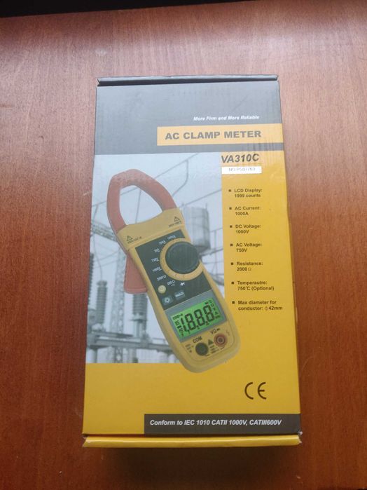 Multímetro de garras