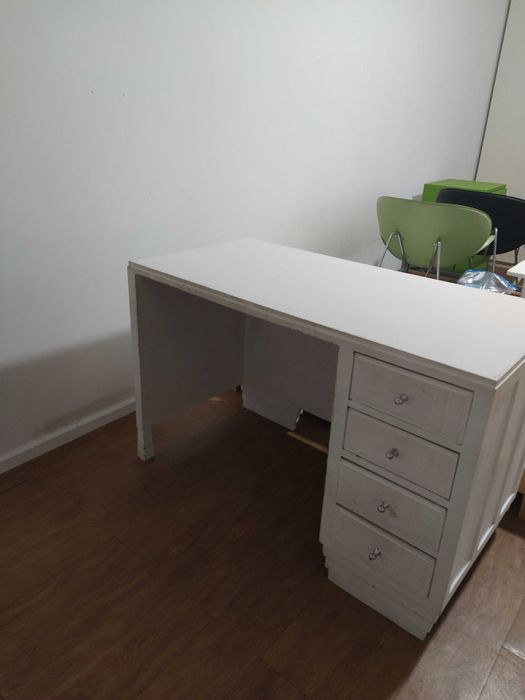 secretária MADEIRA antiga