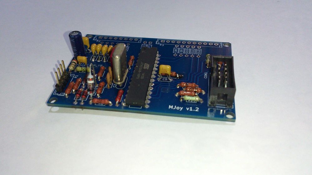 Плата контролера для РУД (6 осей, 28 кнопок)