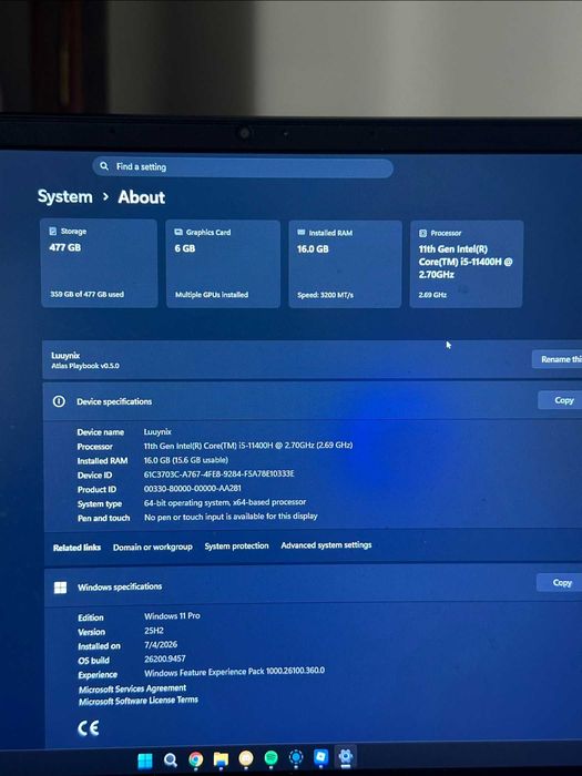 HP Victus 16 (i5-11400H / RTX 3060 / 16GB RAM / Ecrã 144Hz) PREÇO NEGOCIÁVEL