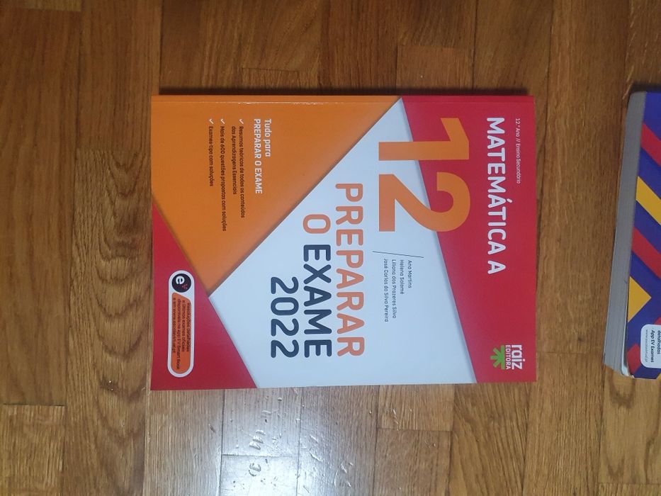 livros de preparação para exame de matemática A