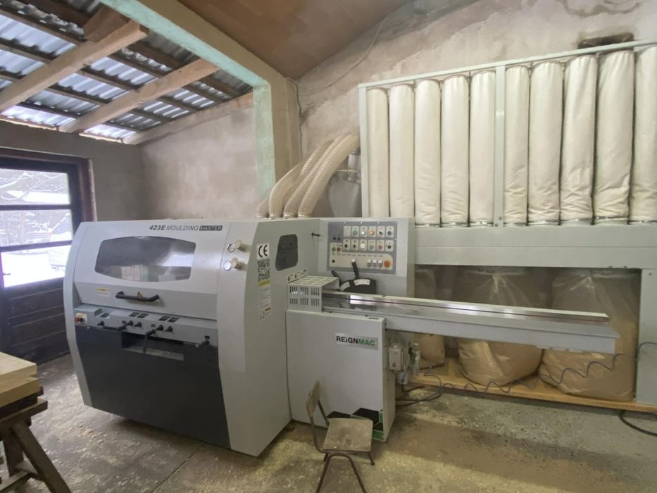 Odciąg trzyworkowy do trocin