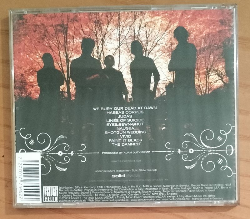 The Agony Scene Self Titled CD