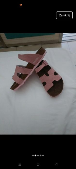 Nowe klapki rozmiar 39 brinkenstock