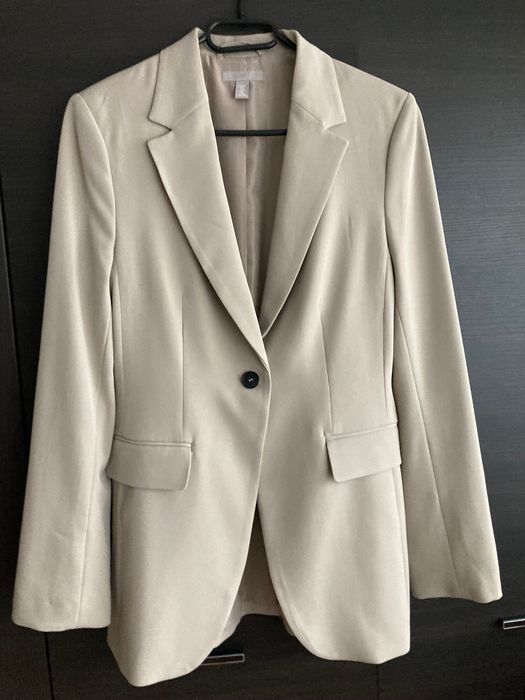Marynarka H&M 36 beżowa