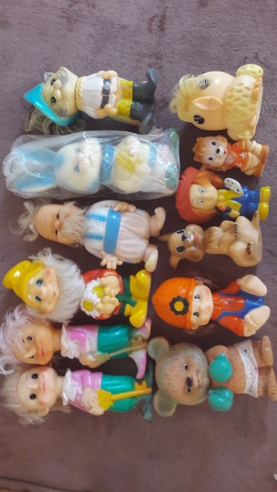 Резиновые игрушки времен СССР. Новые.