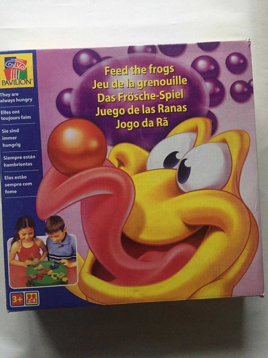 Jogo – Sapos (+3 Anos) – Completo – com pequena falha