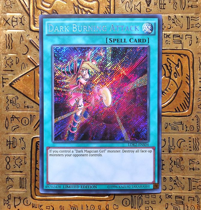Dark Burning Attack Yugioh Paranhos • OLX.pt