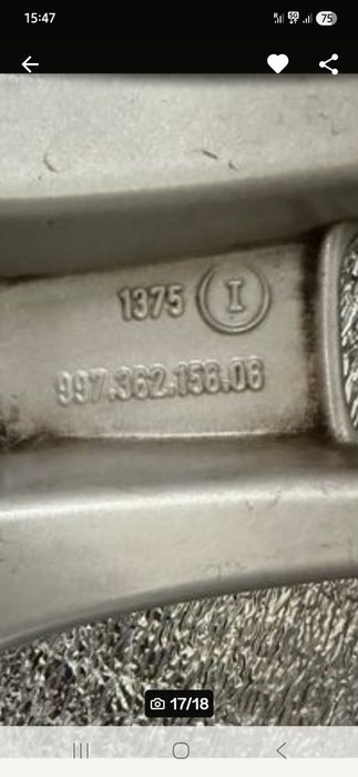 Felgi Porsche 19 cali