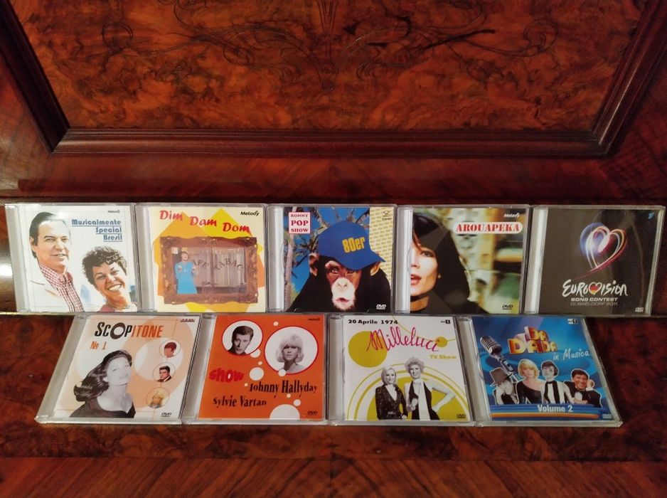 DVD Диски-Музыка/Маster Video Rec =POP/DISCO/VOCAL-Collection ll=(9шт)