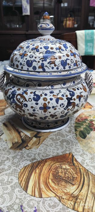 Louça de Conimbriga Terrina com prato