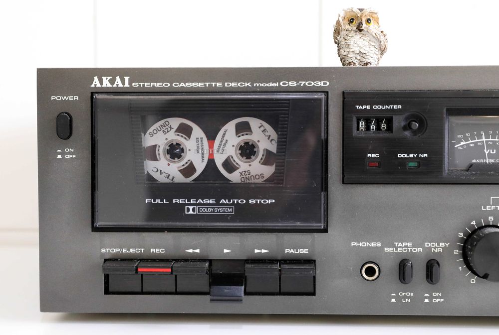 Akai CS-703D Tape Deck Cassetes