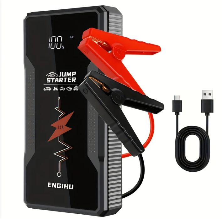 Авто Бустер павербанк автомобіл, пусковий пристрій