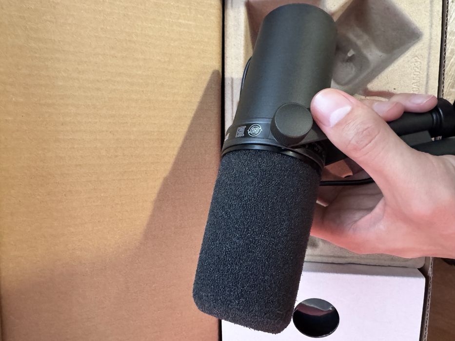 Мікрофон Shure SM7B новий, розпакований, повна комплектація Оригінал