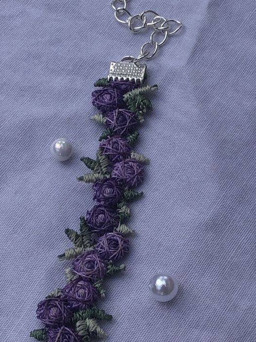 Стильний чокер з мережива