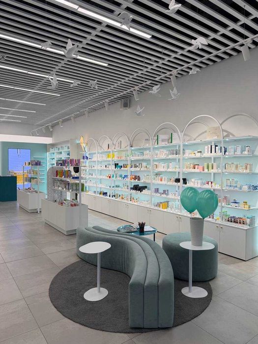 Стелаж металеві стелажі для магазинів полиці торгові меблі склад