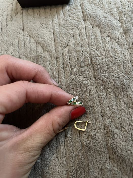 Золоті сережки, дитячі золоті сережки