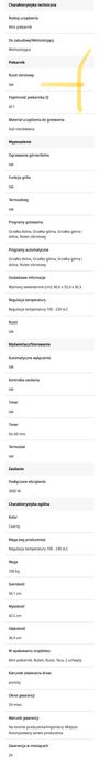 Piekarnik elektryczny MPM mpe 07-t