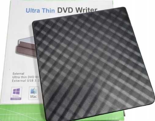 Zewnętrzny Napęd DVD- RW USB ULTRA THIN DVD writer