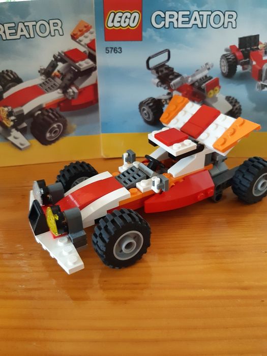 Lego samochód 5763 wyścigówka