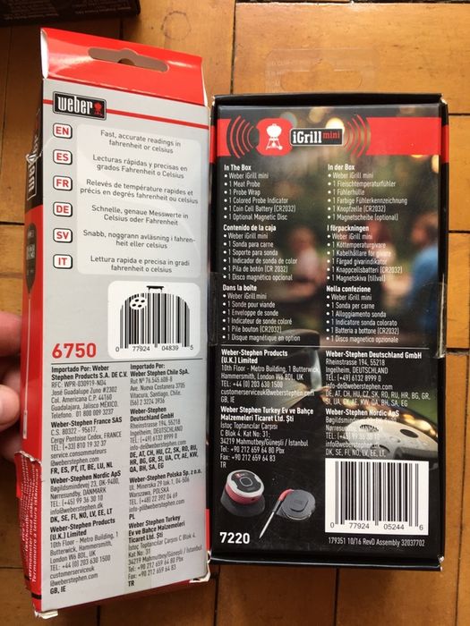 WEBER - Жаропрочные перчатки, Термометры для гриля, Чехлы для гриля