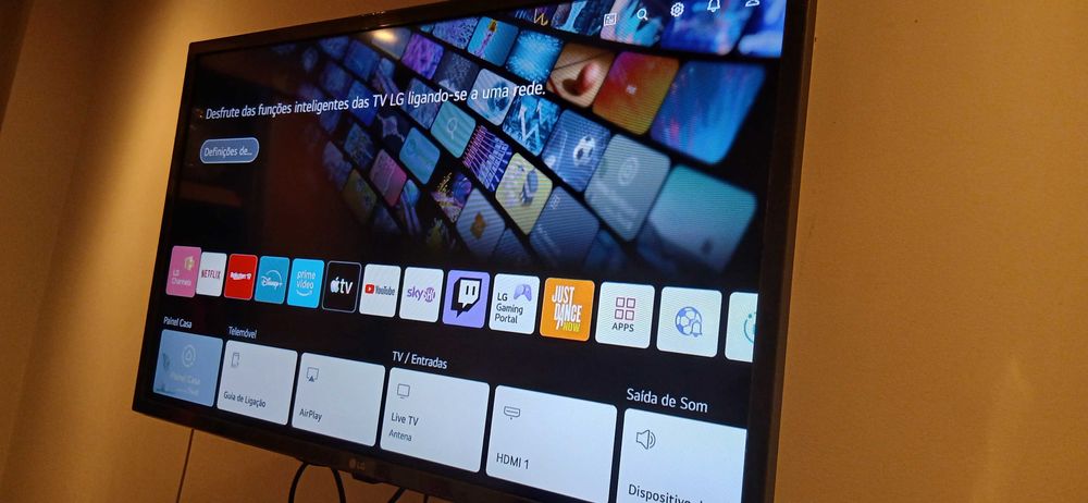 Smart TV LG 32” – Seminova e com garantia