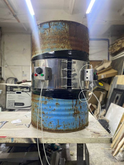 Бочковий нагрівач, нагрівач для бочки, бака, діжки. Тенпро.