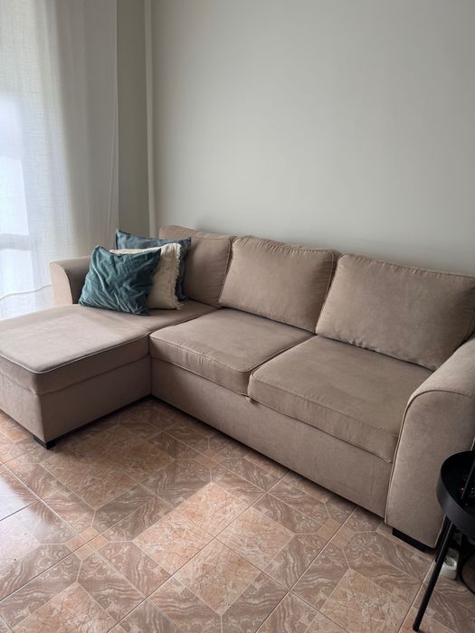Sofá de canto premium em excelente estado – 500€