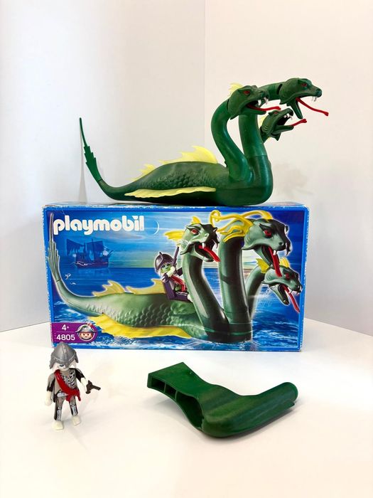 Unikat kolekcjonerski zestaw Playmobil 4805 - Trójgłowy wąż morski