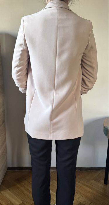 Różowa marynarka Zara, rozmiar XS