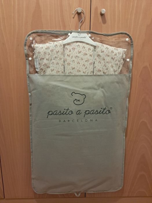 Saco de inverno para carrinho de bebé Pasito a Pasito – Cinzento
