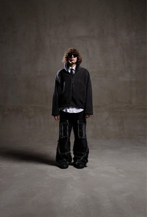 Флісова куртка двох кольорів