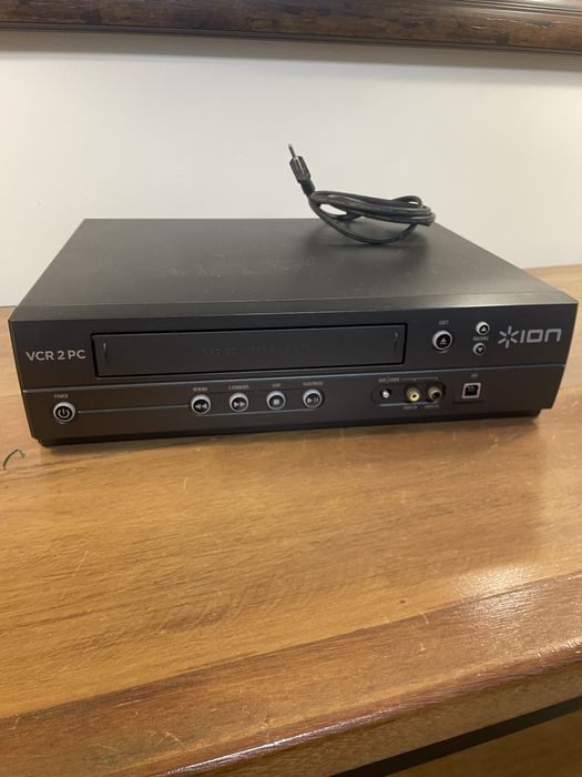 Conversor USB player Ion VCR 2 PC VHS video para computador.