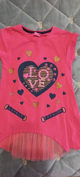 Платьице футболкой