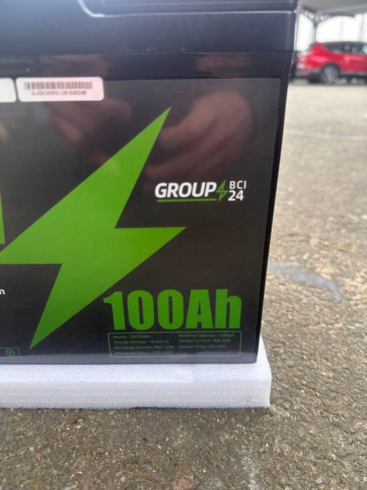 Акумулятор літій-залізо-фосфатний DatouBoss 12V 100Ah з BMS вага 10кг