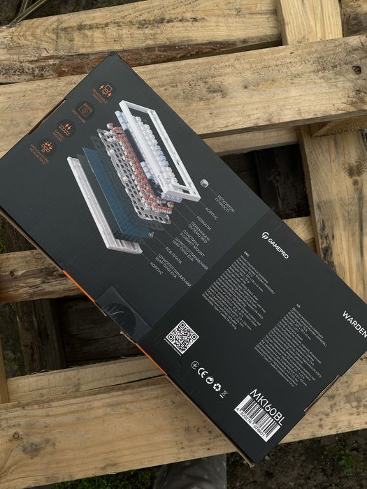 Клавиатура Gamepro Genesis Warden white mk160bl