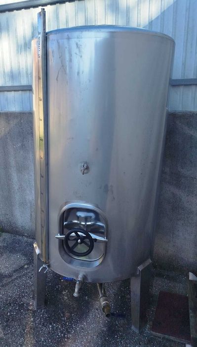Cuba em inox para vinho 600 litros