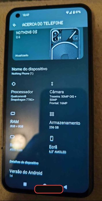 Nothing phone , vendo ou troco por algo do meu interesse