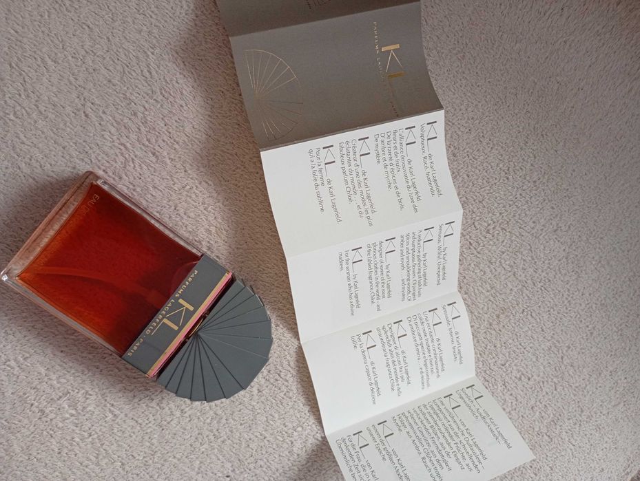 KL Parfums Lagerfeld Paris Perfumy vintage 1982/1983r