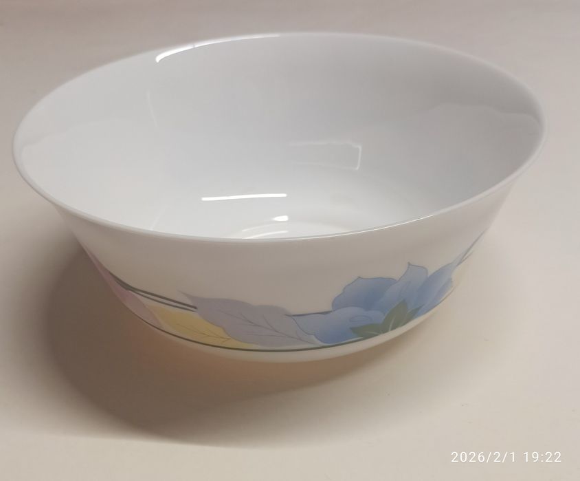 Pratos + saladeira + chaves de café de pirex da Arcopol