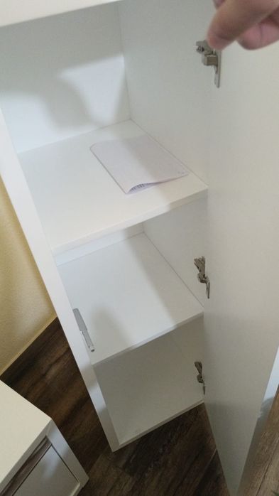 Móvel de Sala Branco Semi Novo