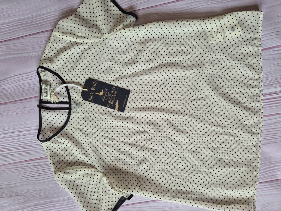 Блуза в горошок Jack Wills
