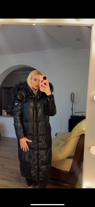 Курточка чорна тепла