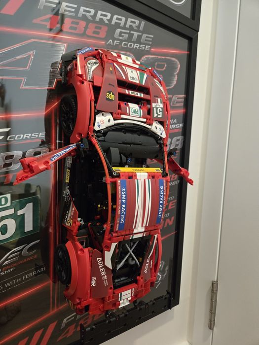 Quadro decorativo ferrari lemans