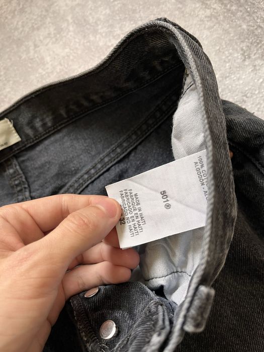 Широкі Вінтажні Сірі Джинси від Levis 501
