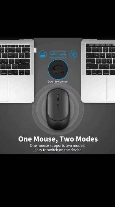 матовая аккумуляторная мышка