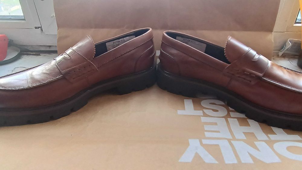 Нові Преміальні туфлі лофери EXTON.Made in Italy Р 42.27.5. см